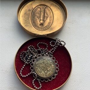 Virgins Saints & Angels Locket Necklace